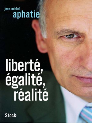 cover image of LIberté, égalité, réalité